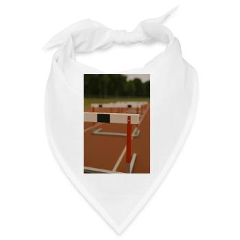 Sport - Hürden in der Leichtathletik - Bandana - Weiß - Vorne