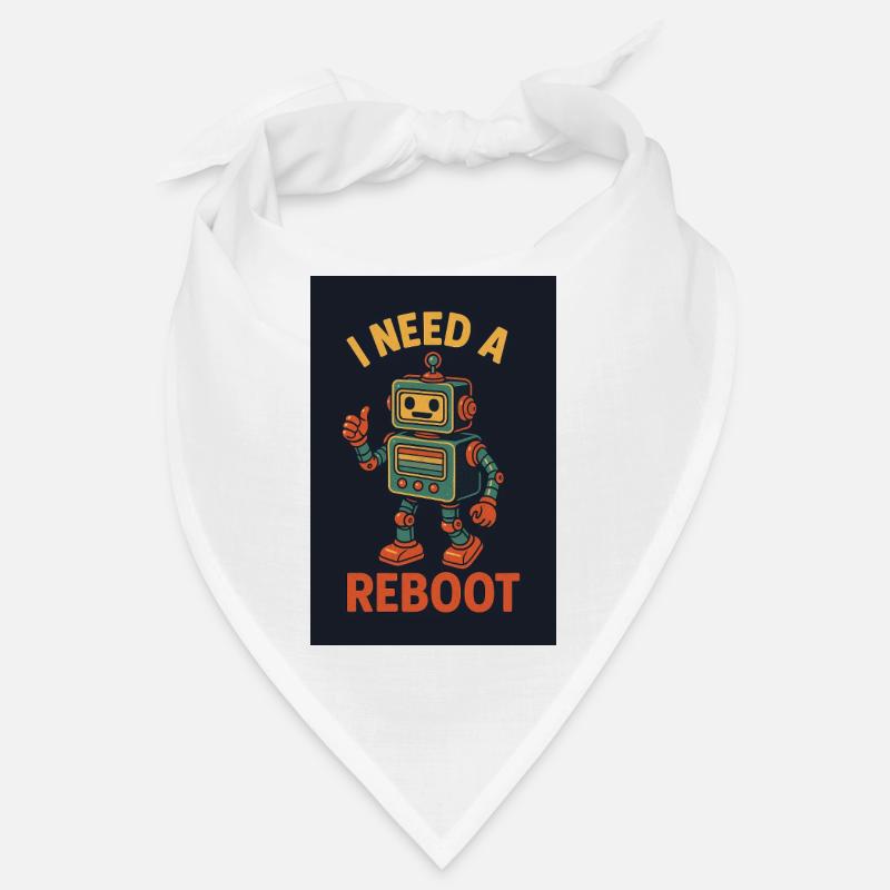 Reboot retro AI robot Bandana