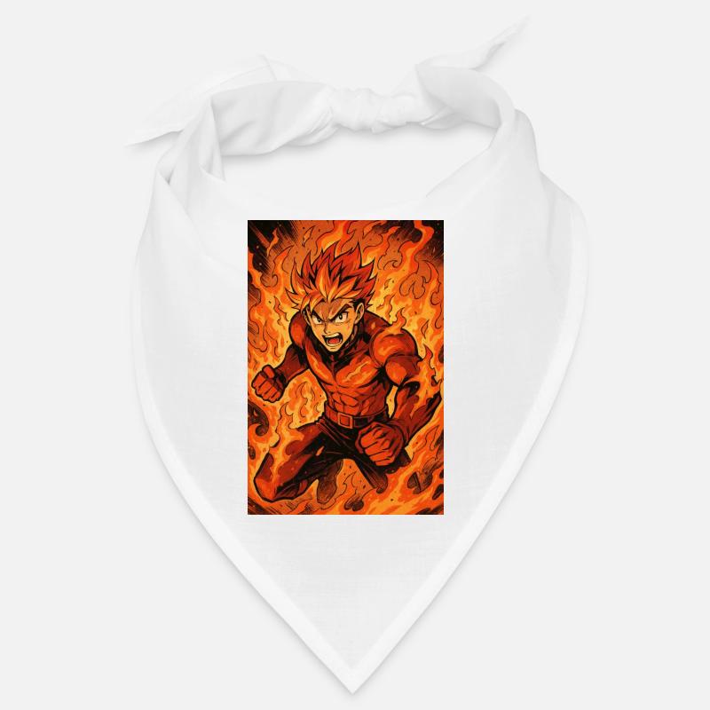 Fire Flame Fighter Bandana