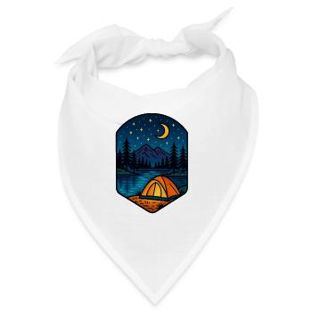 Flucht aus dem Sternensee - Bandana - Weiß - Vorne