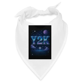 Y2K 2000er Trend - Bandana - Weiß - Vorne