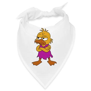 Nun, das ist richtig - Bandana - Weiß - Vorne