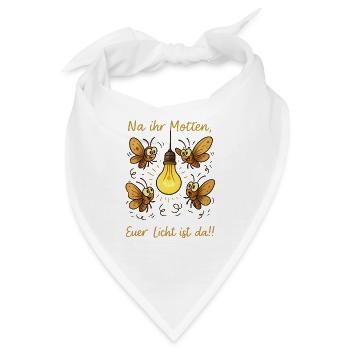 Motten - Bandana - Weiß - Vorne