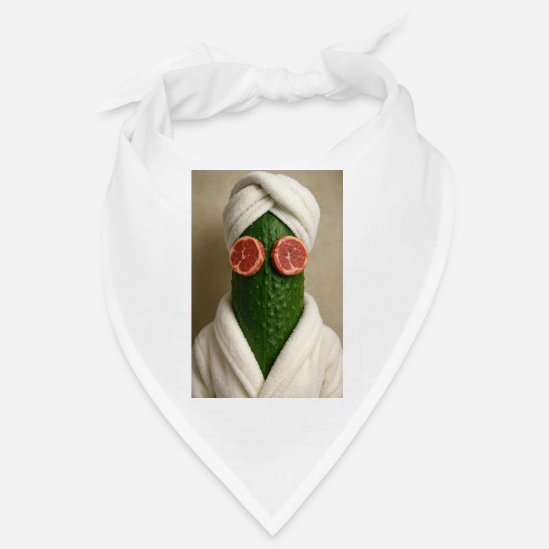 Cucumber Spa Day Gone Wrong Bandana