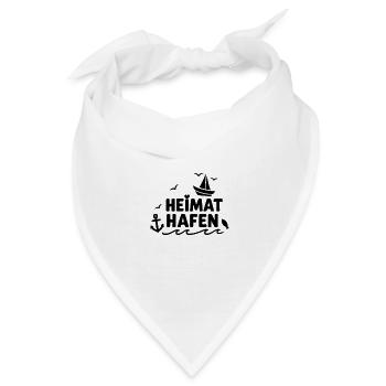 Heimathafen - Bandana - Weiß - Vorne