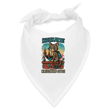 Kreuzberg Berlin - Bandana - Weiß - Vorne