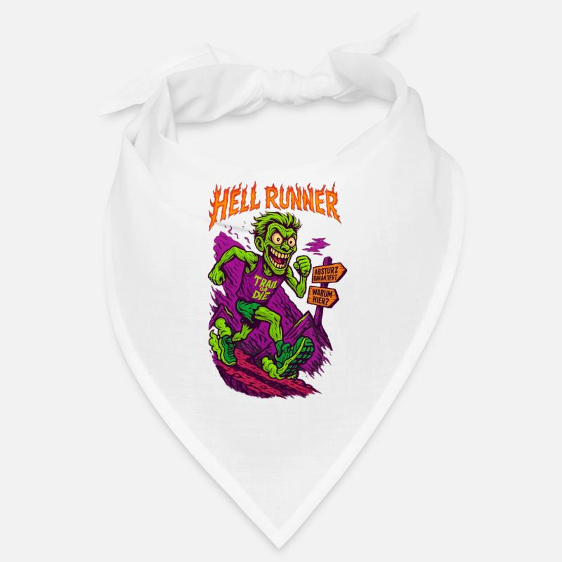 HELL RUNNER  - Bandana - Weiß