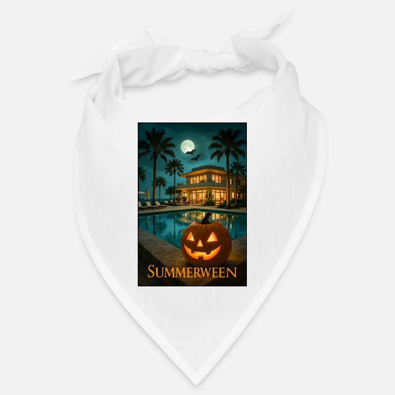 Sommerween - Bandana - Weiß