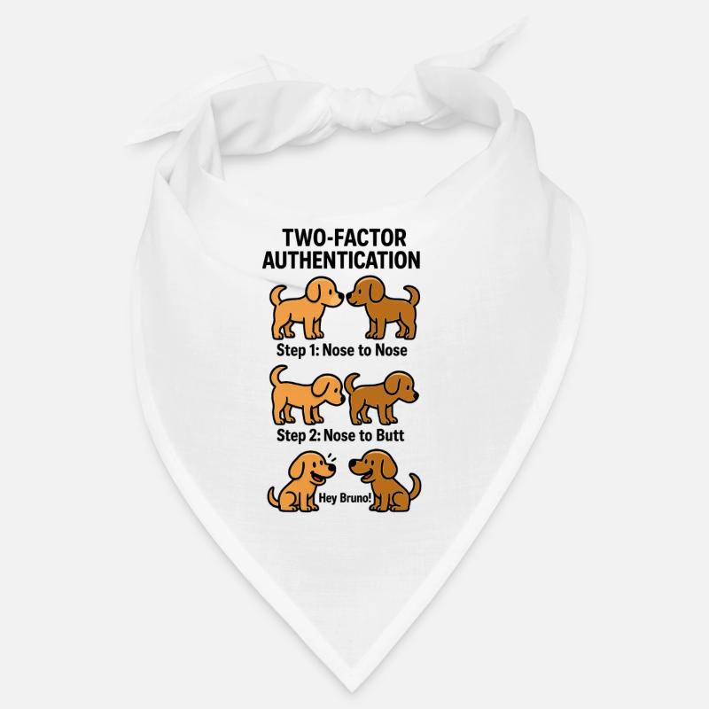 Two Factor Authentication Hunde Bandana