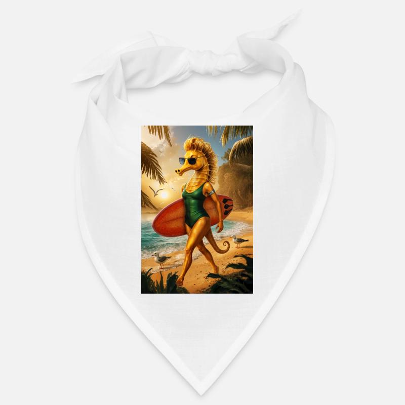 Surfer Humanoides Seepferdchen Bandana