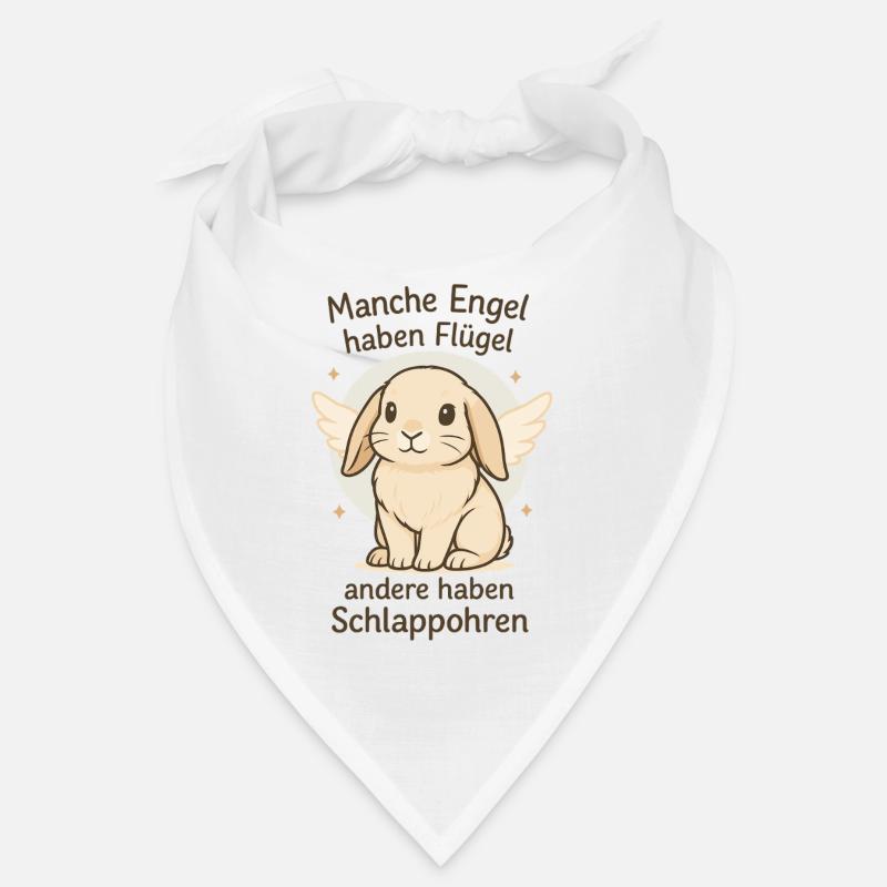 Rabbits, Dwarf Rams, Angels, Wings, Floppy Ears Bandana