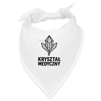 Medizinischer Kristall - Bandana - Weiß - Vorne
