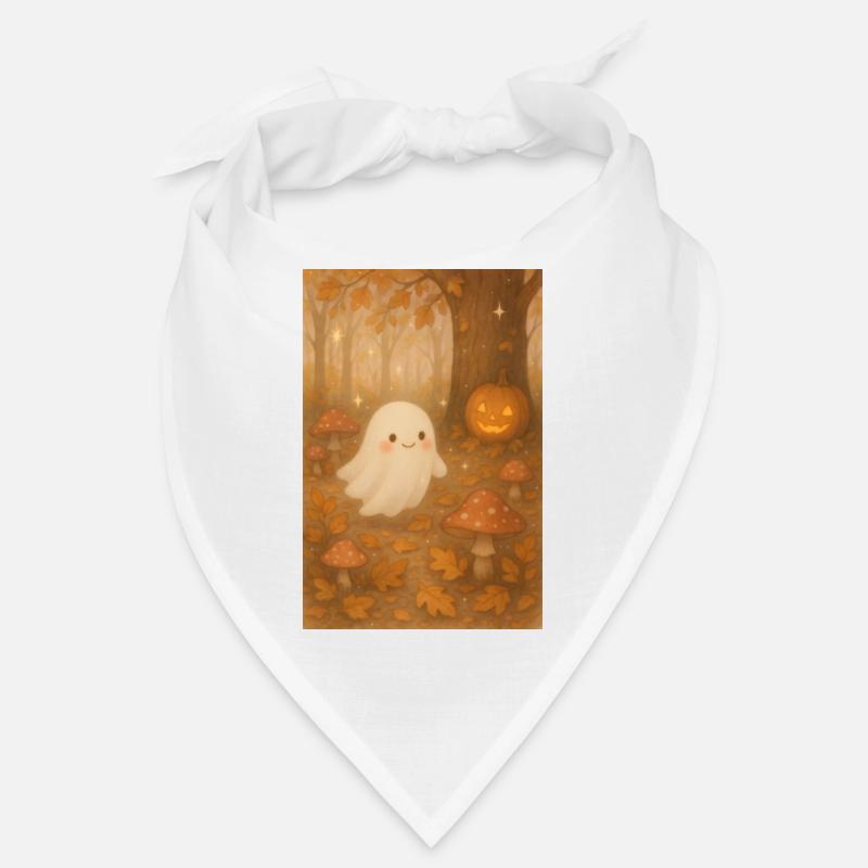 Fantôme mignon d'Halloween Bandana