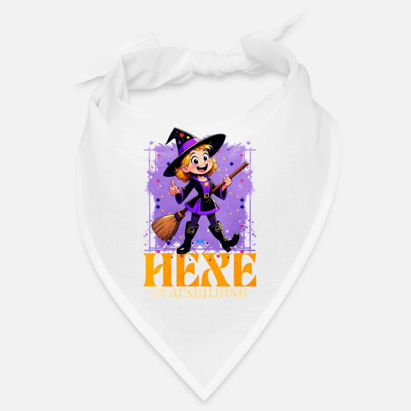 Witch in training with magic wand Bandana