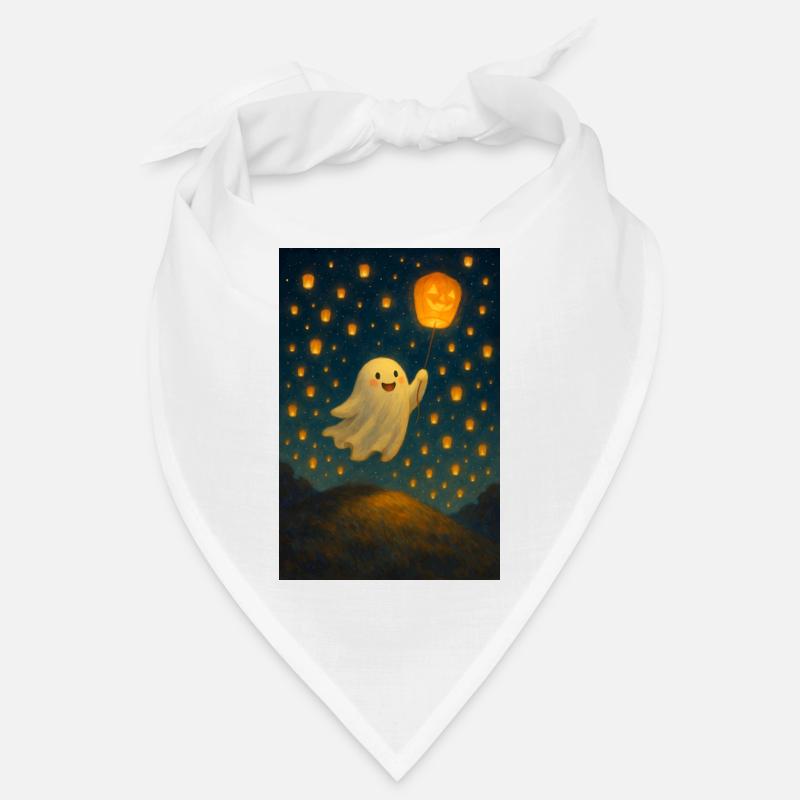 Ghost with jack-o'-lantern Bandana