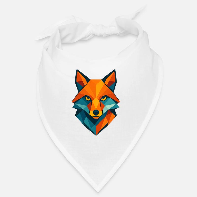 Renard | Tête de renard Impression / Impression / Design Bandana