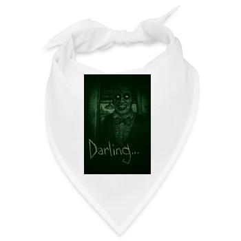 Eddie Gluskin Nachtsichtgerät 'Darling' Horror-Design - Bandana - Weiß - Vorne