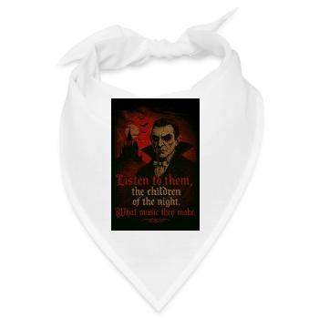 Gothic Dracula – Kinder der Nacht T-Shirt - Bandana - Weiß - Vorne