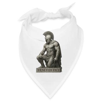 Römischer Krieger Gladiator - Bandana - Weiß - Vorne