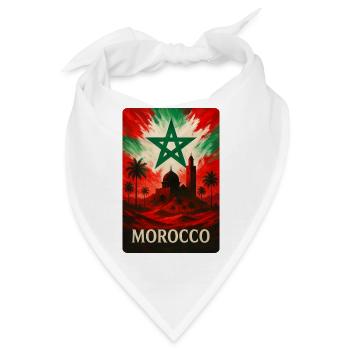 Marokko – Wüste & Magie des Orients - Bandana - Weiß - Vorne