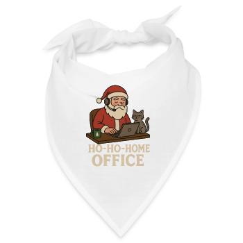 Ho Ho Home Office - Bandana - Weiß - Vorne