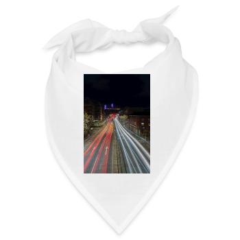 Leichte Wanderwege, die zur Kathedrale von Lincoln führen - Bandana - Weiß - Vorne