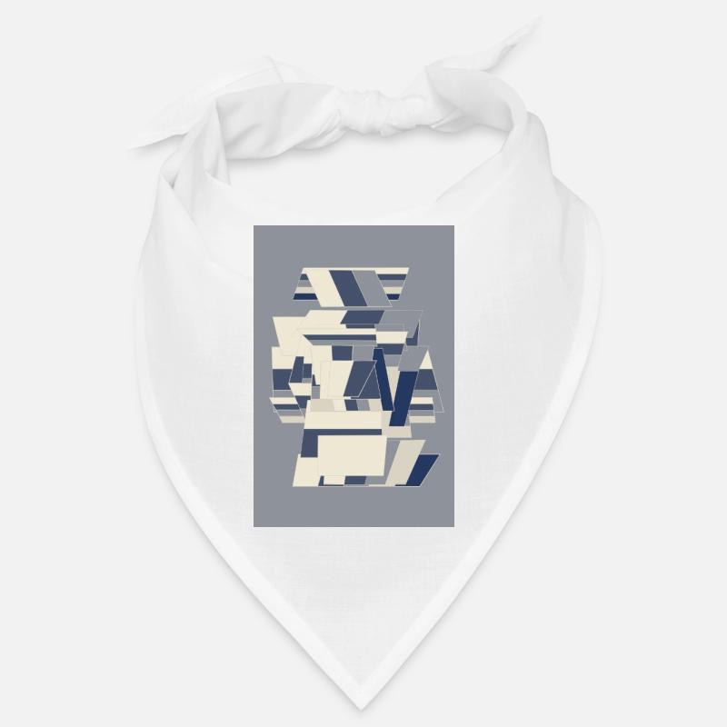 Blue Robot Warrior Bandana