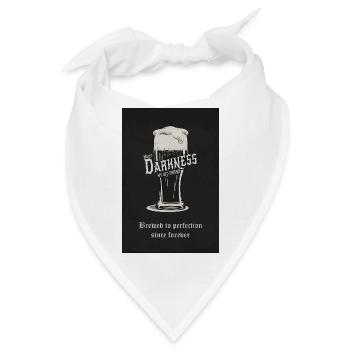Hello Darkness – Brewed to Perfection - Bandana - Weiß - Vorne