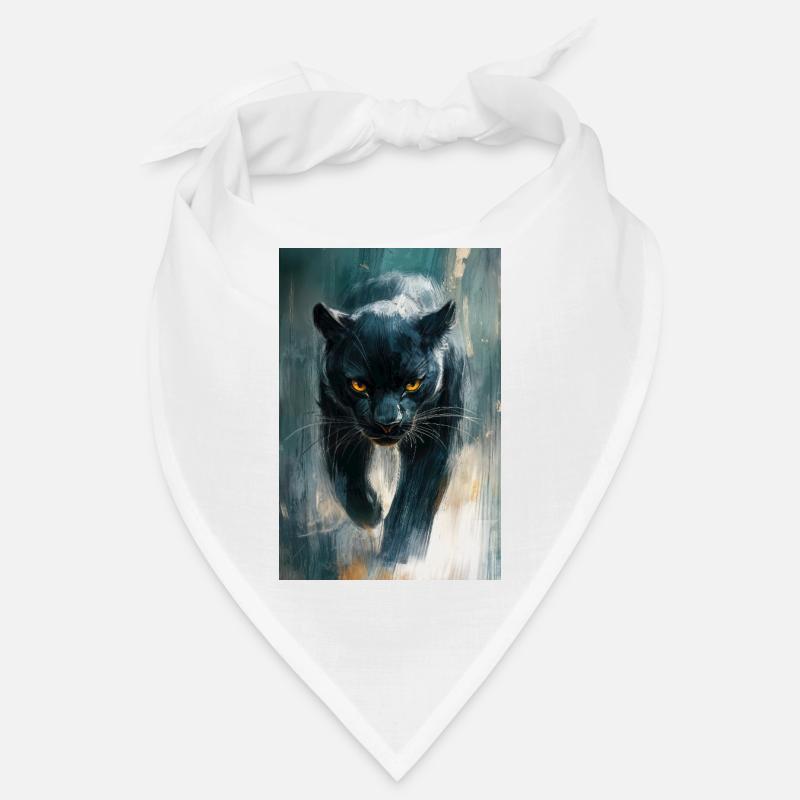 Illustration eines Panthers Bandana