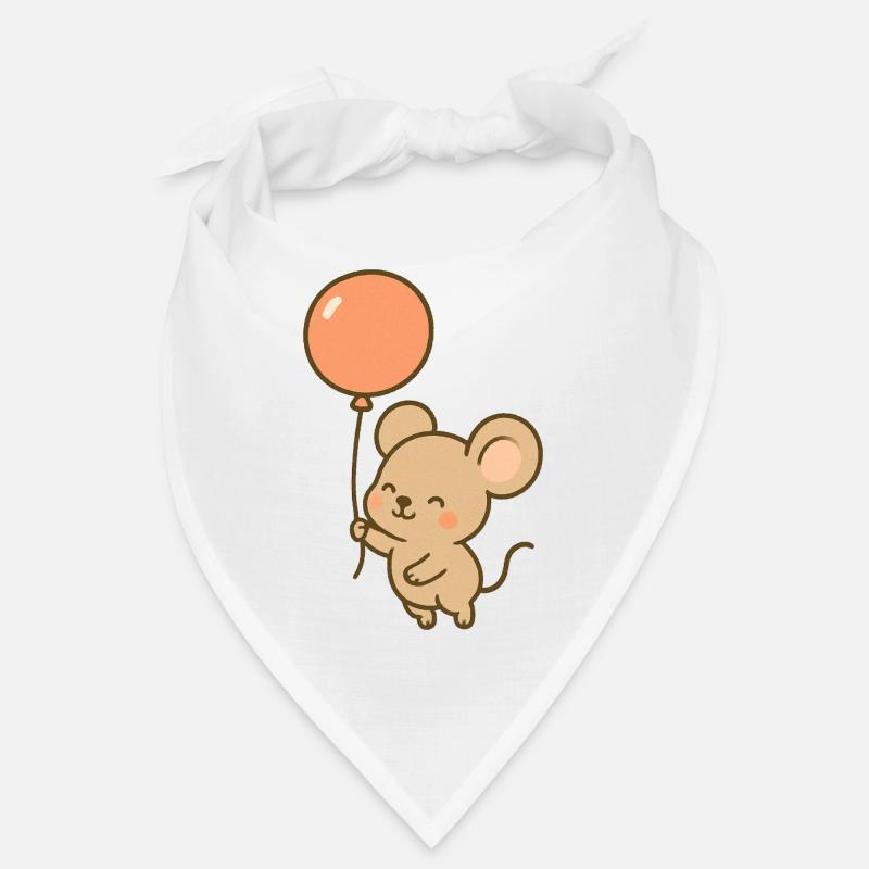 Balloon Mouse Whimsy Bandana