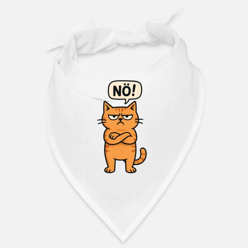 non facile non non chat chat drôle de dicton Bandana