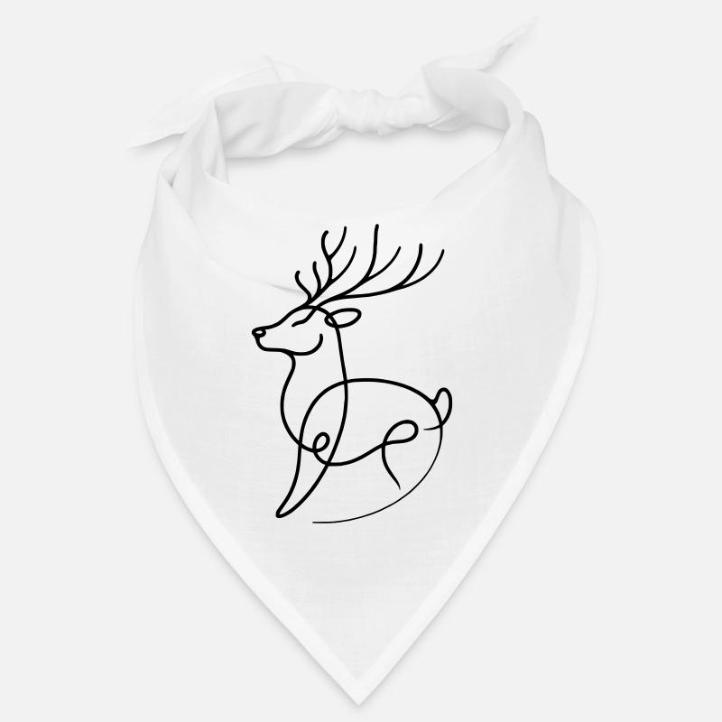 Hirsch – Modern line design Bandana