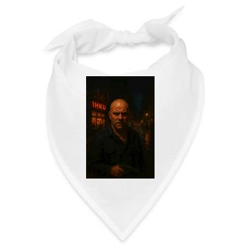 Timo der Nacht - Bandana - Weiß - Vorne