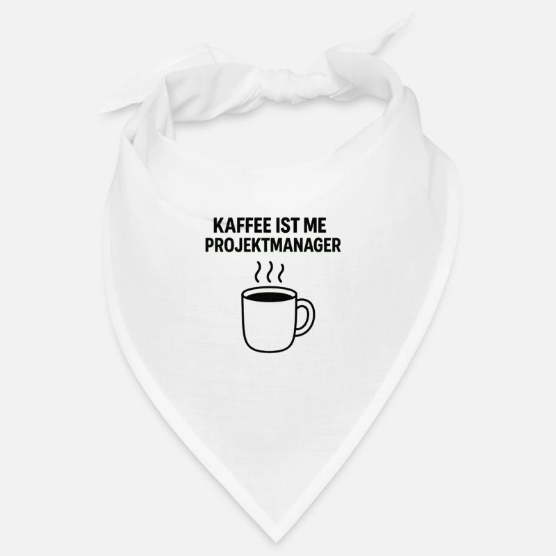 Coffee is my project manager Bandana
