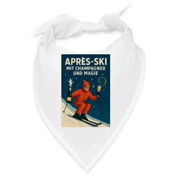 Après-Ski Magie - Bandana - Weiß - Vorne