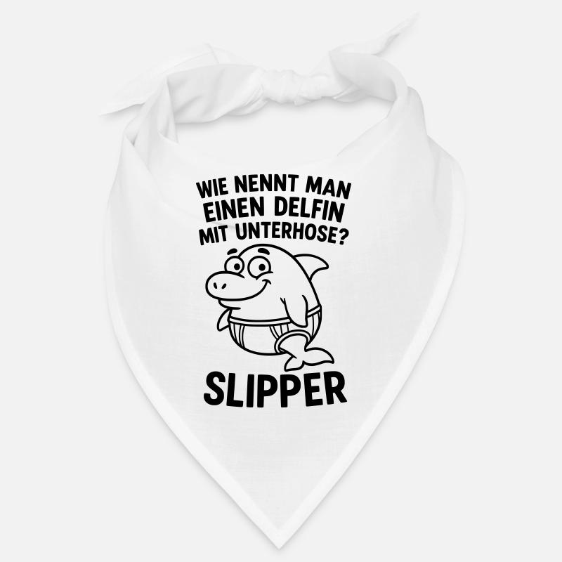 slipper delfin unterhose witz Bandana