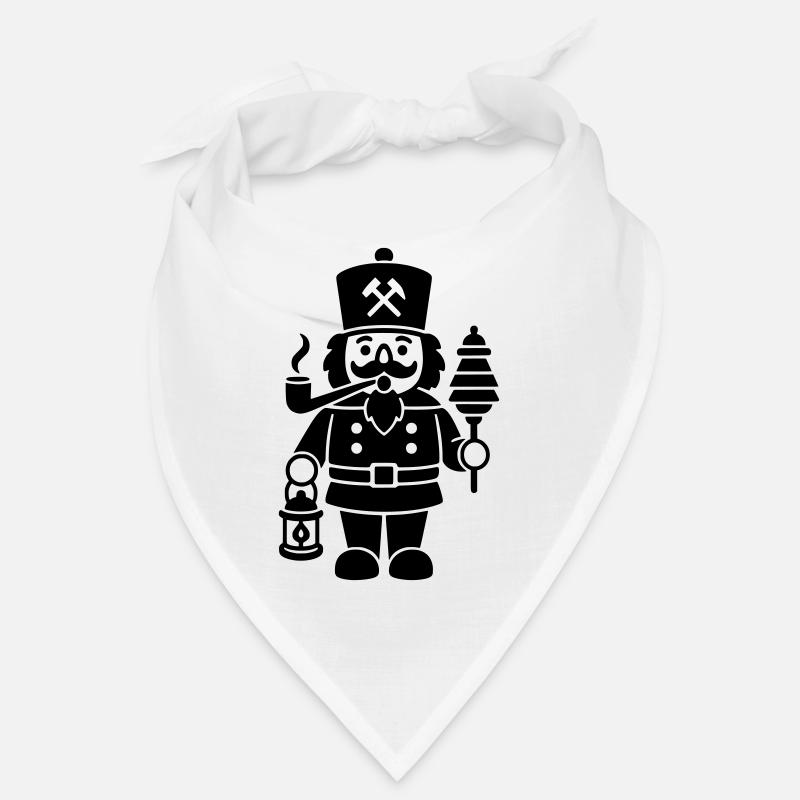 Bergmann Glück auf Räuchermann Bandana