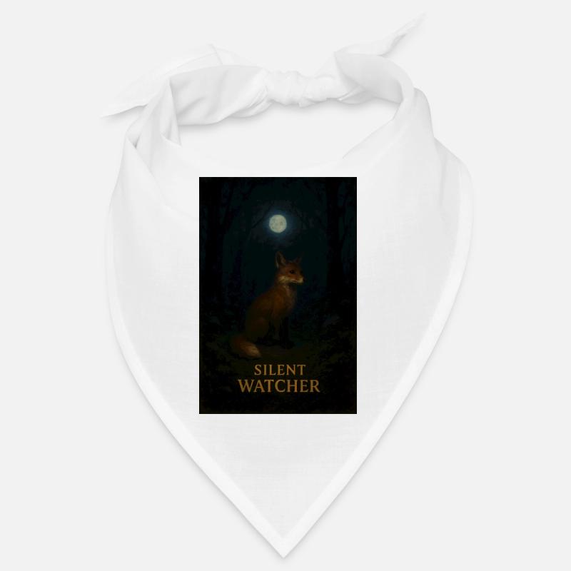 Silent Waiting Fox by Moonlight Bandana
