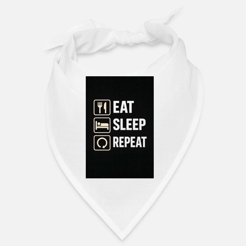 Manger dormir répéter Bandana