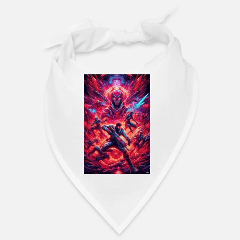 Front de bataille spatial néon Bandana