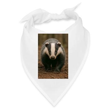Badger Focus - Bandana - Weiß - Vorne