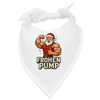 Frohen Pump Bizeps Gym - Bandana - Weiß - Vorne
