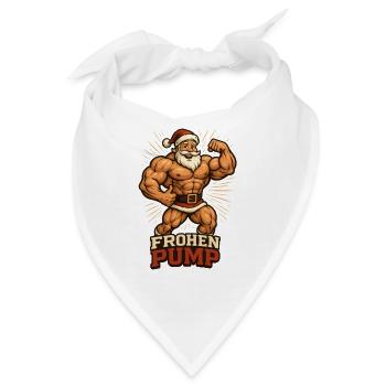 Frohen Pump Ihr Lappen - Bandana - Weiß - Vorne