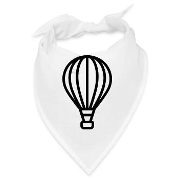 Luftballon - Bandana - Weiß - Vorne