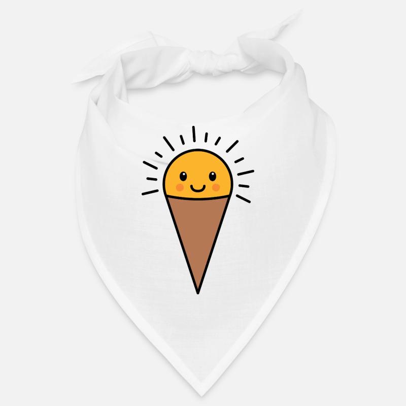 Kawaii Vanille Eis Bandana