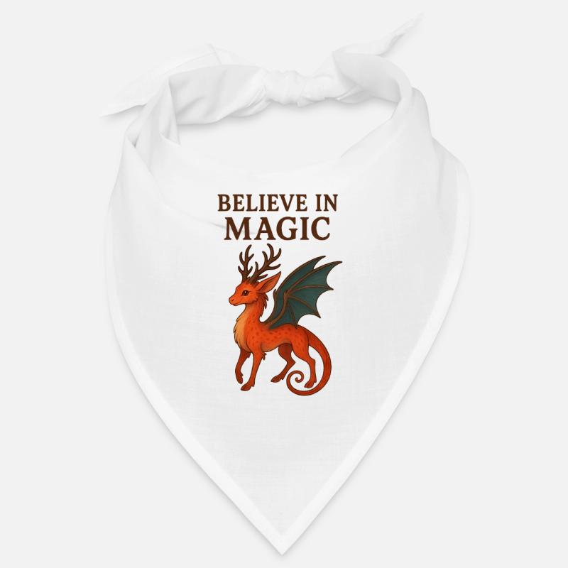 Believe in Magic Drache Bandana