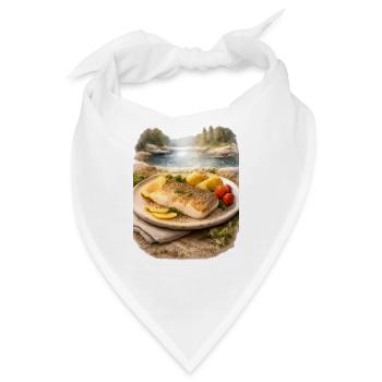 Geschenke des Weiten Nordens - Makcyn - Bandana - Weiß - Vorne