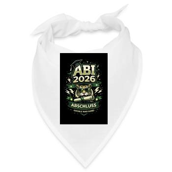 ABI 2026 – Google war dabei - Bandana - Weiß - Vorne