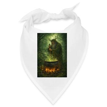 Druide - Bandana - Weiß - Vorne