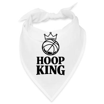 Basketball – Hoop King - Bandana - Weiß - Vorne